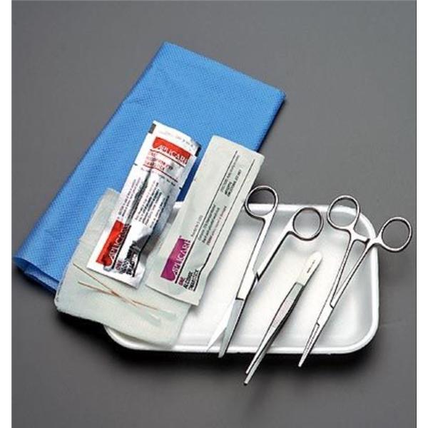 Tray Instrument General Purpose With PVP Swabstick Sterile 25/Ca